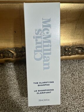 New In Box Chris McMillan The Clarifying Detox Shampoo Treatment 8.5 Oz. $38